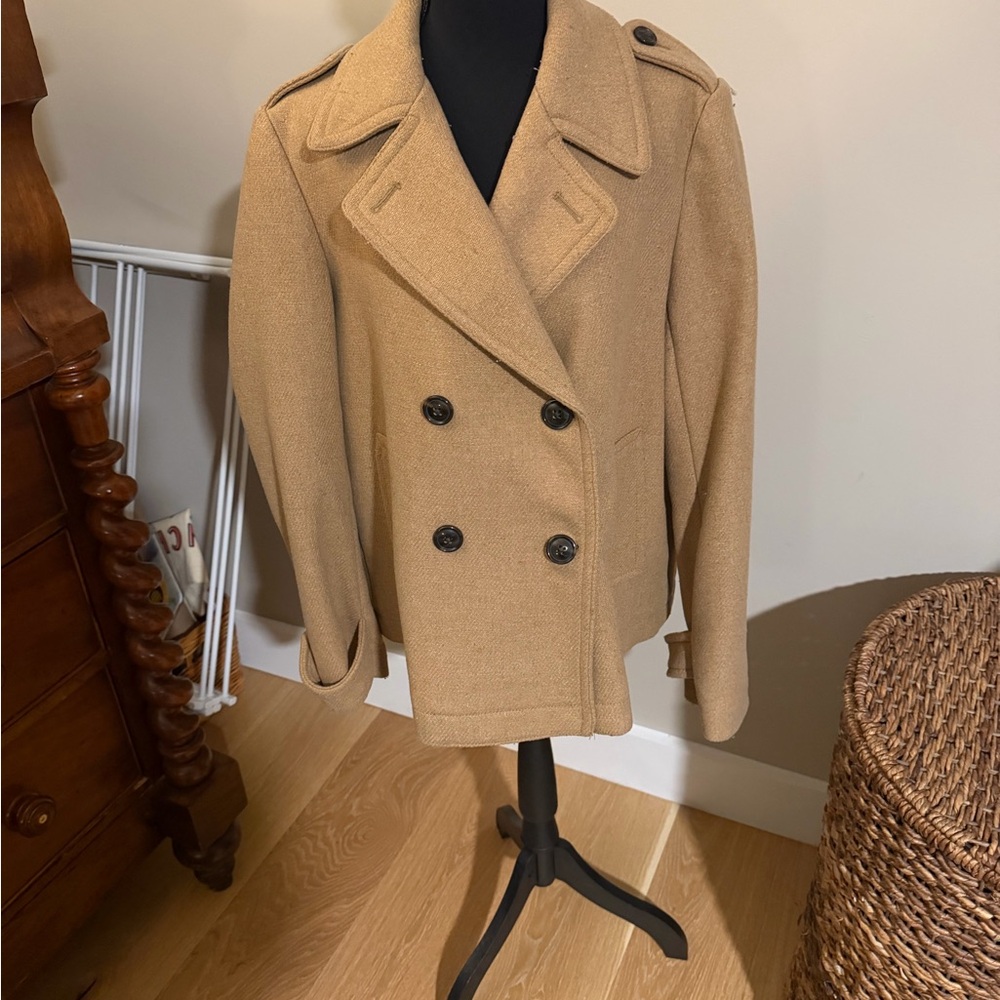 Women’s wool peacoat